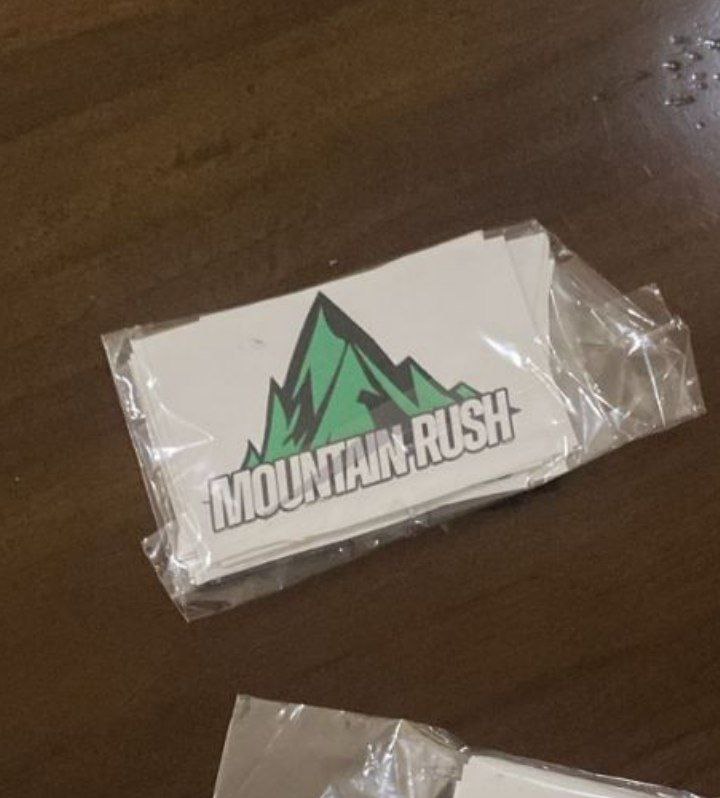 Stiker Mountain Rush Limited Edition