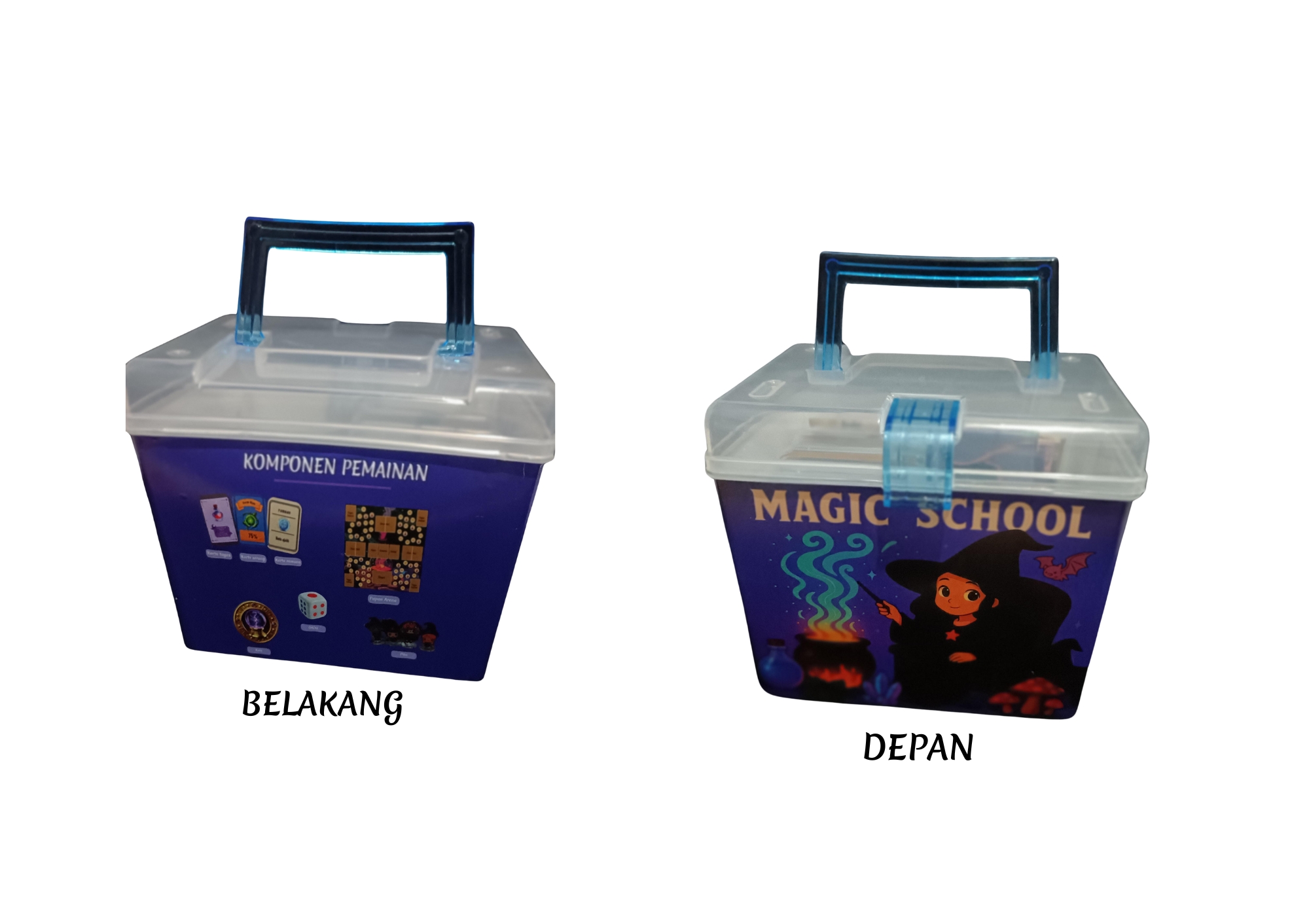DESAIN packing GAME MAGIC SCHOOL