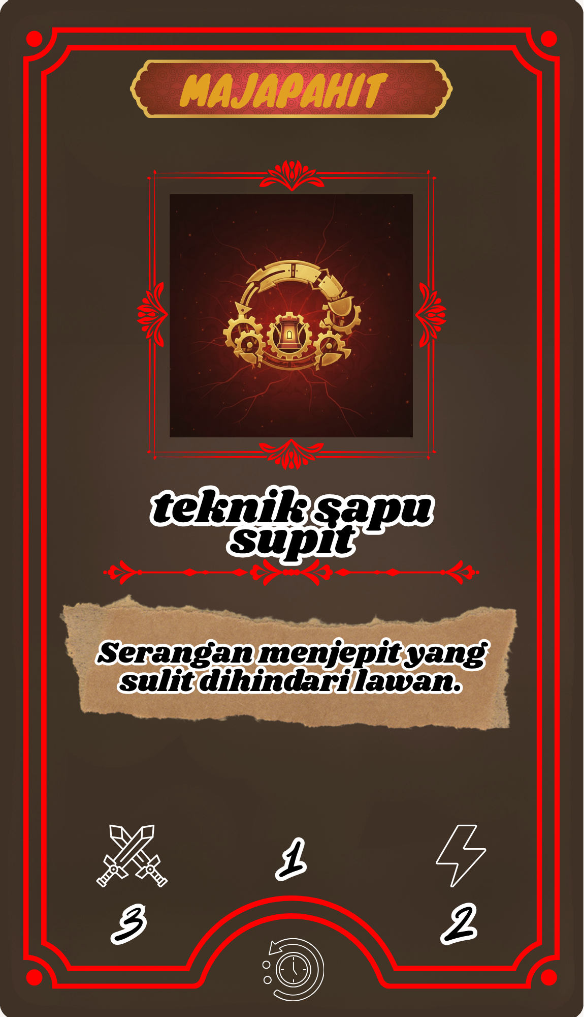 teknik sapu supit