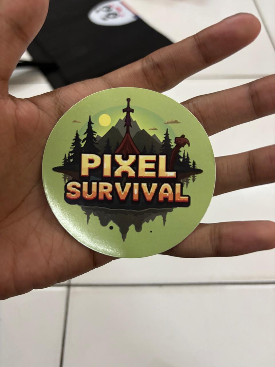 Sticker Pixel Survival