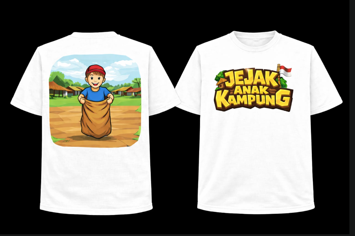 T-Shirt Game Tradisional