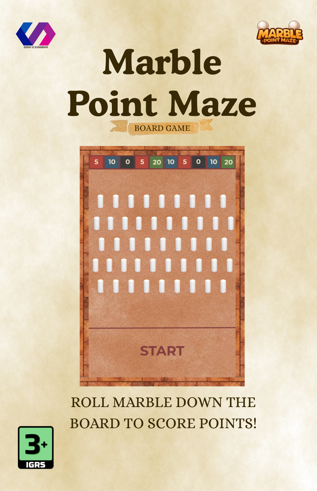 Marble Point Maze